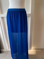 NIEUW H&M maxi rok chiffon blauw maat 38 M, Maat 38/40 (M), Blauw, Nieuw, Ophalen of Verzenden