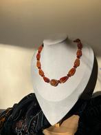 Carneool vreugde beschermt energie daadkracht powerful, Sieraden, Tassen en Uiterlijk, Kettingen, Nieuw, Oranje, Ophalen of Verzenden