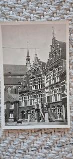 Oude ansichtkaart Venray, Raadhuis, Verzamelen, Ansichtkaarten | Nederland, Ophalen of Verzenden, 1940 tot 1960, Gelopen, Limburg