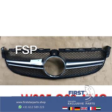 C63 AMG gril Mercedes C Klasse W205 C205 A205 S205 2014-2019 beschikbaar voor biedingen