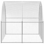 Kippenren 3x2x2 m gegalvaniseerd staal DEZE WEEK €175, Kippenhok of Kippenren, Bdi, Nieuw, Bdb
