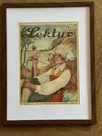 1930 Vintage Zweeds Super O U D retro look beschikbaar voor biedingen