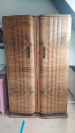 Art deco kledingkast, vintage jaren 50. Topstaat, Ophalen, Zo goed als nieuw, 50 tot 75 cm, 150 tot 200 cm