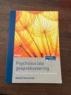 Psychosociale gespreksvoering - Markus van Alphen, Ophalen of Verzenden, Alpha, Gelezen, HBO