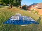 Voorwand Obelink panorama luifel Goldcamp blauw maat 10, Ophalen, Gebruikt