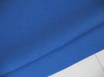 blauwe meubelstof; blauw; restant, Hobby en Vrije tijd, Stoffen en Lappen, Nieuw, Blauw, 30 tot 200 cm, Polyester