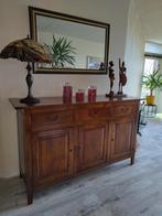 Houten dressoir met lades en deuren, Huis en Inrichting, Gebruikt, 150 tot 200 cm, Ophalen of Verzenden, Landelijk
