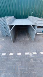 Complete stalen bouw steiger H-jukken, Doe-het-zelf en Verbouw, Steigers, Ophalen, Gebruikt, 5 meter of hoger
