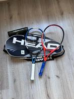 Head tennisrackets + Tas + Tennisballen, Gebruikt, Head, Ophalen