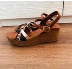 Nelson sandalen 39, Bruin, Zo goed als nieuw, Nelson, Sandalen of Muiltjes