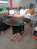 Richmond marmeren rond 130 zwart, Ophalen of Verzenden, Nieuw