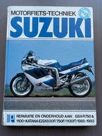 Suzuki GSX 750/1100 werkplaats handboek, Motoren, Handleidingen en Instructieboekjes, Suzuki