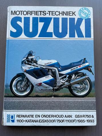 Suzuki GSX 750/1100 werkplaats handboek