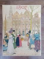 Litho van Henry Cassiers (1858-1944), Antiek en Kunst, Kunst | Litho's en Zeefdrukken, Ophalen of Verzenden