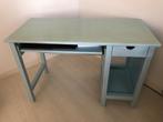 Bureau (licht blauw). L 113cm B 52cm H 74cm, Ophalen of Verzenden, Gebruikt, Bureau