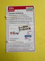 Ravotten bij Ballorig 15% korting, Drie personen of meer, Kortingsbon, Overige typen