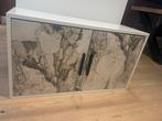 Naduvi dressoir marmer (met poten), Ophalen, 50 tot 100 cm, Zo goed als nieuw, Modern