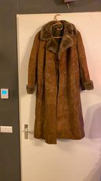 Vintage suède jas, Ophalen of Verzenden, Gedragen, Maat 38/40 (M), Bruin