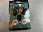 Mix buttonset van Motley Crue  5 stuks  nieuw, Buttonset, Emmen, Nieuw, Ophalen of Verzenden