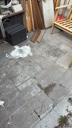 Stoeptegels, ca. 50 stuks, Tuin en Terras, Tegels en Klinkers, Ophalen, Zo goed als nieuw, 10 m² of meer, Beton
