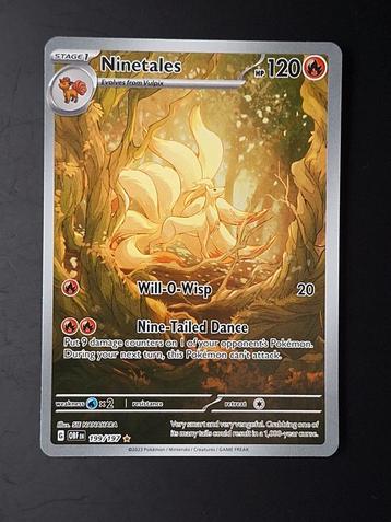 Obsidian Flamea Ninetales 199/197 beschikbaar voor biedingen