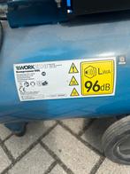 Workzone Compressor 50L - 2,2kW - 8 bar, Gebruikt, 6 tot 10 bar, Ophalen of Verzenden, Minder dan 200 liter/min