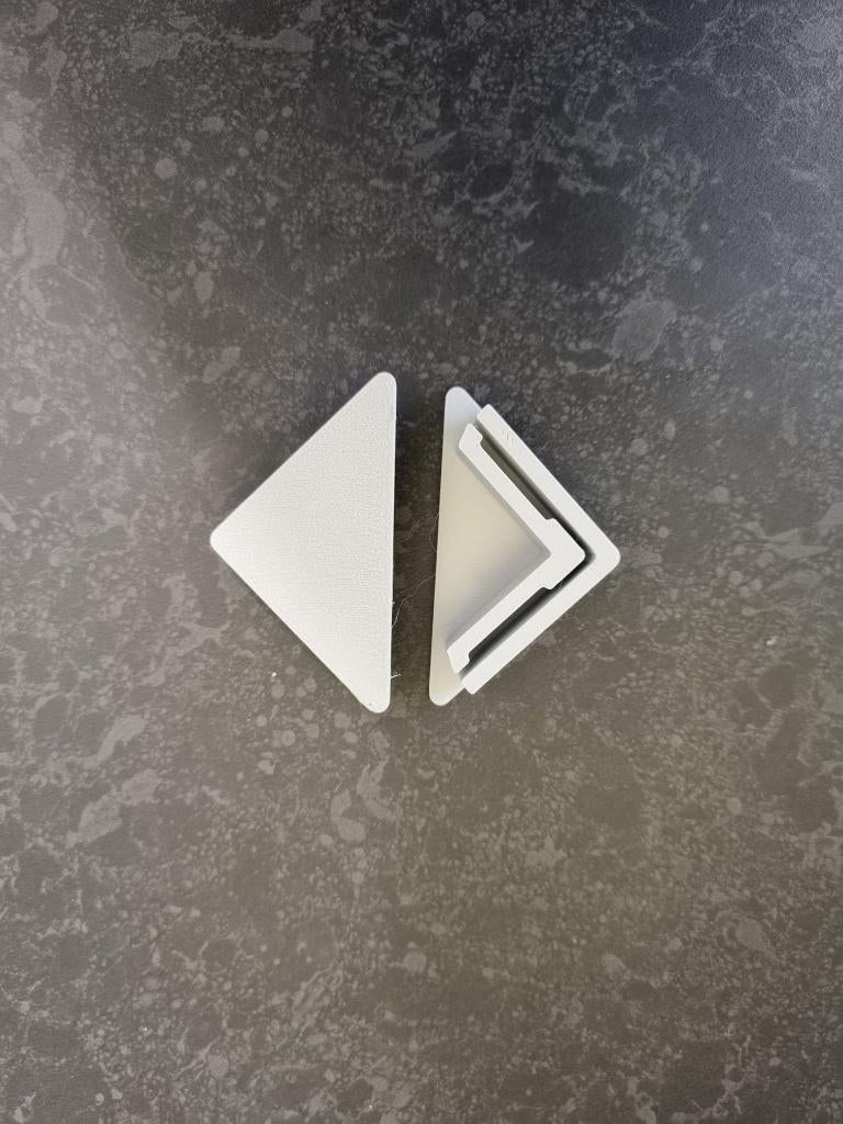 Aluminium stellingkast hoekbeschermers 4x, Verzenden, Nieuw