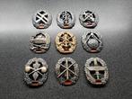 Duitsland- Bundeswehr  9 stuks   Barettabzeichen/ va.12,50Eu, Verzamelen, Ophalen of Verzenden, Landmacht, Duitsland, Embleem of Badge