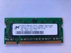 1GB PC2-5300S DDR2 667 MT8HTF12864HDY-667E1, Computers en Software, RAM geheugen, Ophalen of Verzenden, DDR2, Laptop, Gebruikt