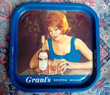 Vintage Grant's Scotch Whisky dienblad  beschikbaar voor biedingen