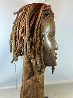 251056 Oud Afrikaans Mwana Pwo Luena Chokwe masker, Ophalen of Verzenden