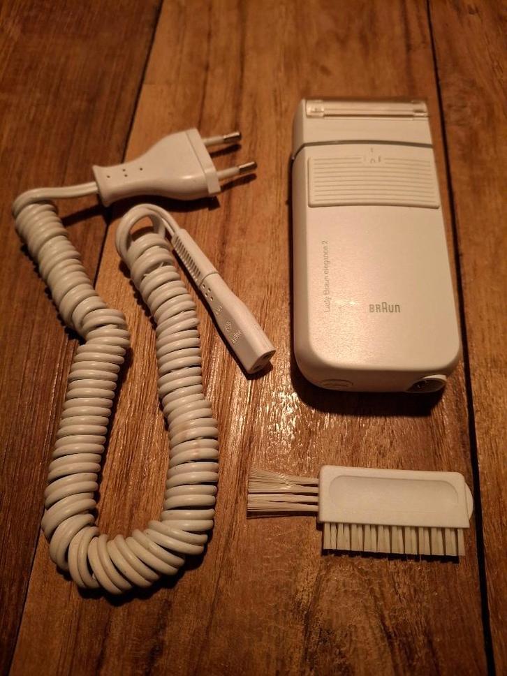 Scheerapparaat Lady Braun Elegance 2, Witgoed en Apparatuur, Persoonlijke-verzorgingsapparatuur, Zo goed als nieuw, Scheren en Epileren
