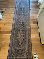 Fraaie loper  Perzisch tapijt circa 75x335cm, Gebruikt, Blauw, 200 cm of meer, Overige vormen