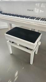 Pianokruk wit zgan, Muziek en Instrumenten, Ophalen, Wit, Zo goed als nieuw, Piano