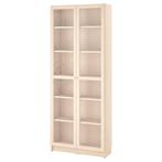 Billy boekenkast met glazen deur, Huis en Inrichting, Kasten | Boekenkasten, Ophalen, 200 cm of meer, 50 tot 100 cm, 25 tot 50 cm
