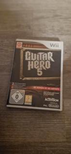 Guitar Hero 5 - Wii, Muziek, Gebruikt, 2 spelers, Eén computer
