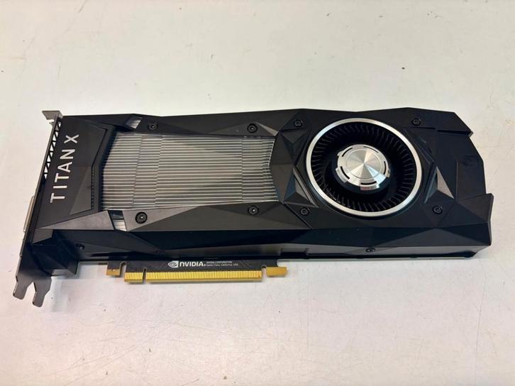 NVIDIA GeForce GTX Titan X Founders Edition (Pascal) 12GB, Computers en Software, Videokaarten, Refurbished, Nvidia, PCI-Express 3.0