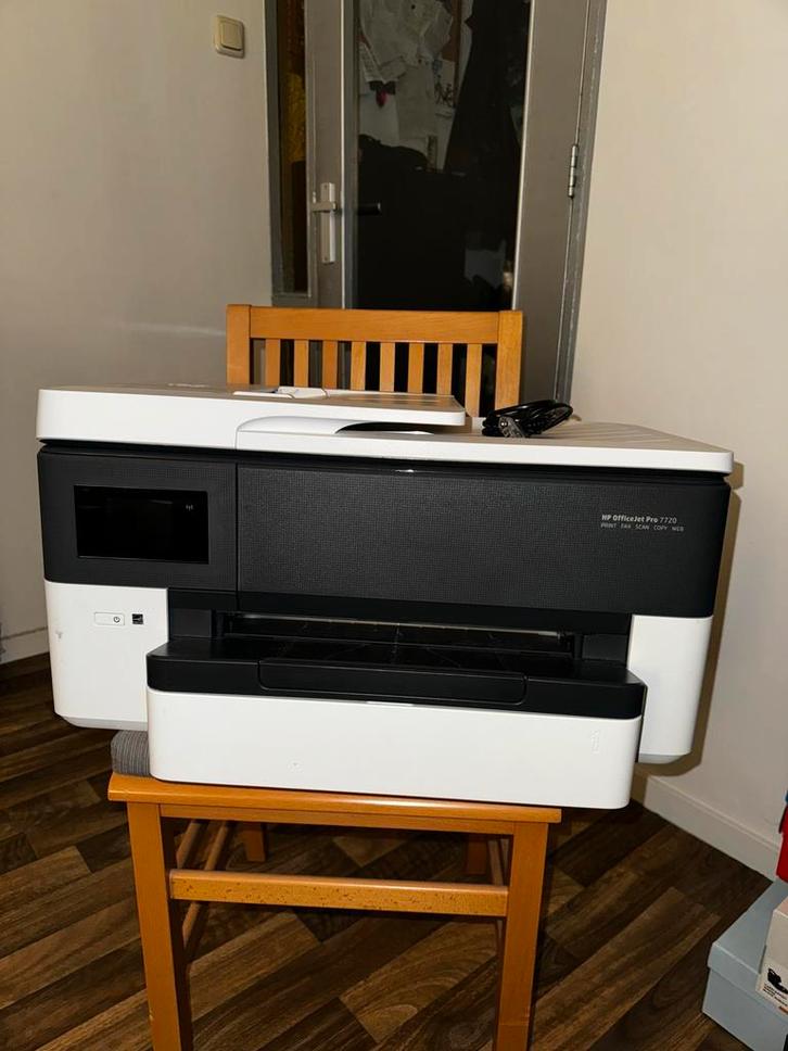 HP Officejet Pro 7720 All-in-One Printer, Computers en Software, Printers, Zo goed als nieuw, All-in-one, Inkjetprinter, Faxen