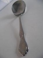 vintage RVS aardappel opscheplepel rozen decor 20 cm 1960, Ophalen of Verzenden