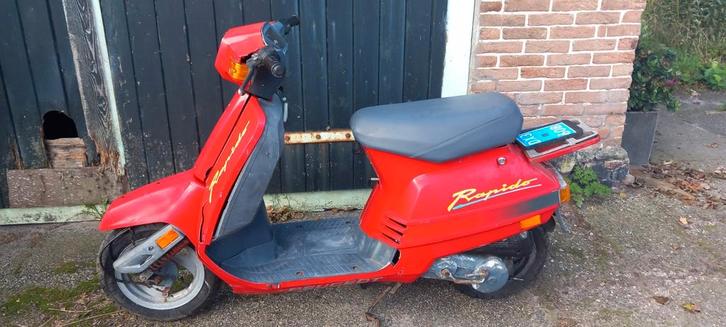 Peugeot Rapido 25km WOK 123 kapschade, Fietsen en Brommers, Snorfietsen en Snorscooters, Gebruikt, Peugeot, Tweetakt, Ophalen