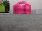Key bag, designed bag vintage by Joao Sabino, Ophalen of Verzenden, Nieuw, Roze, Handtas