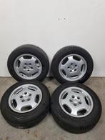 Mercedes C-A-en B klasse lichtmetalen velgen met zomerbande, Auto-onderdelen, Banden en Velgen, Ophalen, Gebruikt, 15 inch, Velg(en)