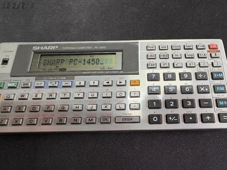 SHARP PC-1450 Pocket computer, Computers en Software, Vintage Computers, Ophalen