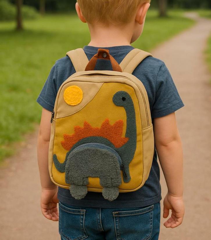 Dino tas / dinosaurus schooltas / rugzak nieuw, Sieraden, Tassen en Uiterlijk, Tassen | Rugtassen, Zo goed als nieuw, Overige merken