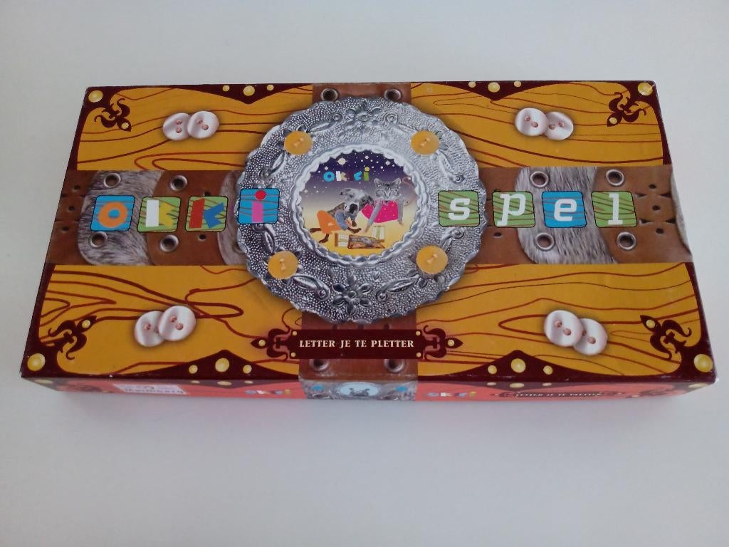 OKKI Spel (Letter je te Pletter), Kinderen en Baby's, Ophalen of Verzenden, Gebruikt, Taal en Lezen