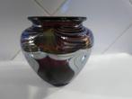 Okra Design Vaas, Gesigneerd, Paars Glas, 1989, Antiek en Kunst, Ophalen of Verzenden