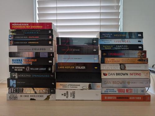 Partij boeken, in zeer goede staat, Boeken, Thrillers, Zo goed als nieuw, Nederland, Ophalen