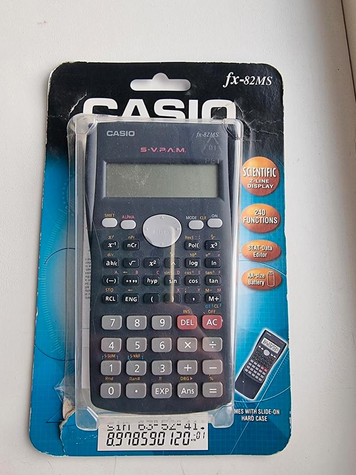 Casino fx-82ms rekenmachine, Diversen, Rekenmachines, Gebruikt, Grafische rekenmachine, Ophalen