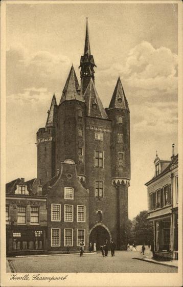 Zwolle, 2x, Sassenpoort (1936/ ca. 1925)