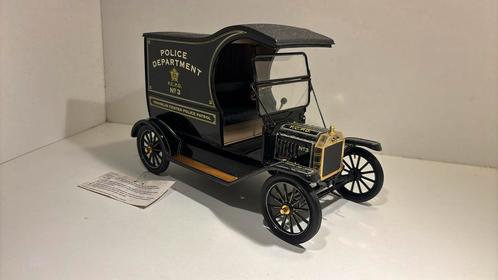 Ford model T police schade franklin mint 1.18, Hobby en Vrije tijd, Modelauto's | 1:18, Zo goed als nieuw, Ophalen of Verzenden